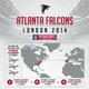 Illustration for article titled Graphic: The Atlanta Falcons Don't Know Where London Is